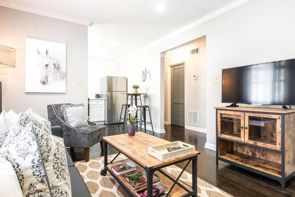 Stylish Onebedroom In Popular Virginia Highland Атланта Екстериор снимка